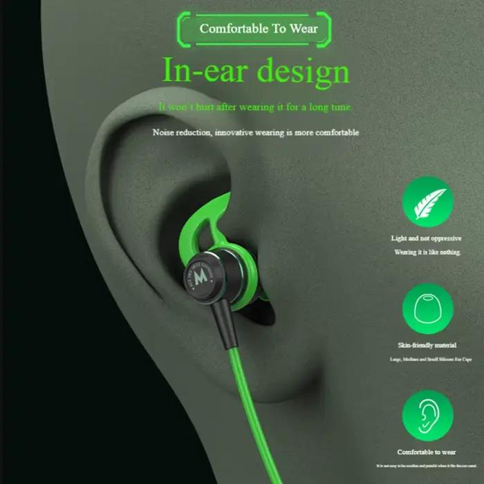Ecouteurs de jeu Hi-Fi intra-auriculaire filaire pour Samsung Galaxy S25 Ultra iPhone 16 Pro Max casque sportif annulation active du bruit pour chasse et tir occasionnels