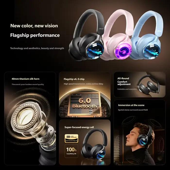 Casque sans fil Acer Bluetooth 6.0
