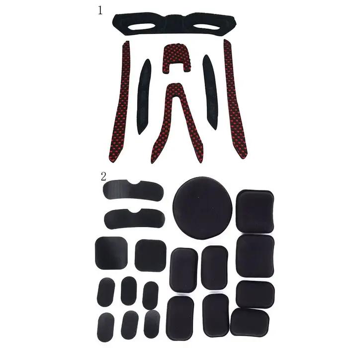 Coussinets de protection pour casque de vélo