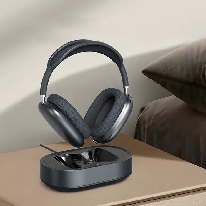 Station de charge pour écouteurs anti-rayures USB-C et Lightning chargeur magnétique pour AirPods Max occasions spéciales chambre bureau salon