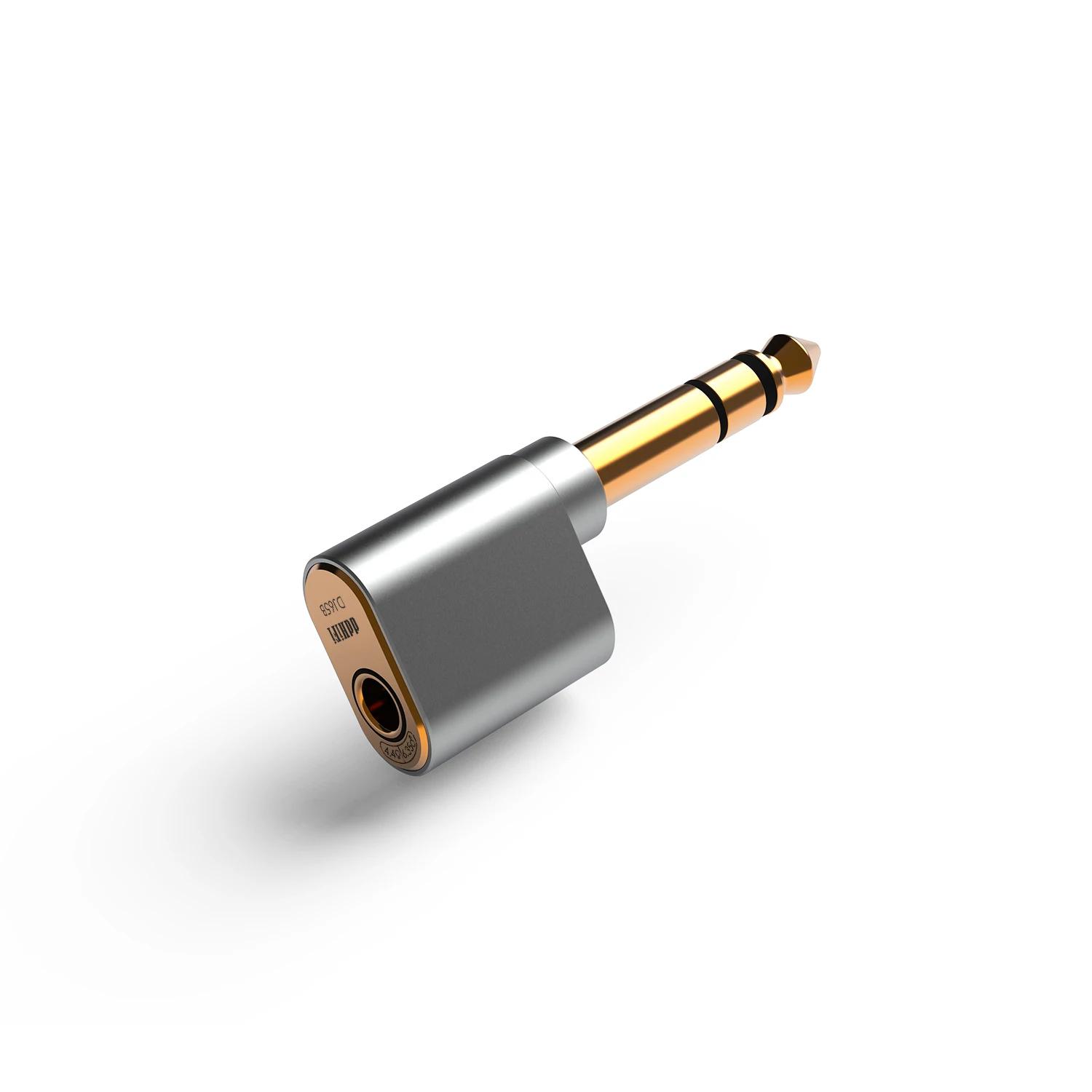 Adaptateur Audio DD HiFi DJ65B pour amplificateur de bureau, 6.35mm mâle à 4.4mm femelle