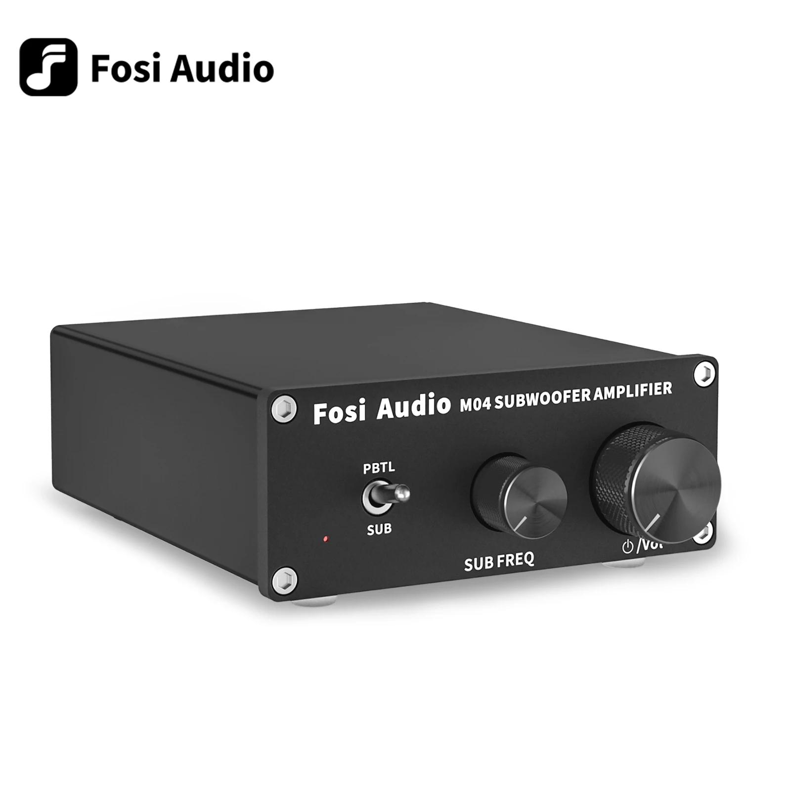 Fosi Audio Mono amplificateur caisson de basses 100W avec amplificateur de puissance de basse pour h