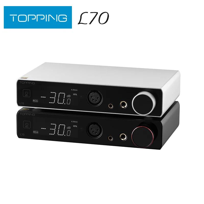 TOPPING L70 amplificateur de casque NFCA entièrement équilibré 4 broches XLR/4.4 équilibré/6.35mm SE